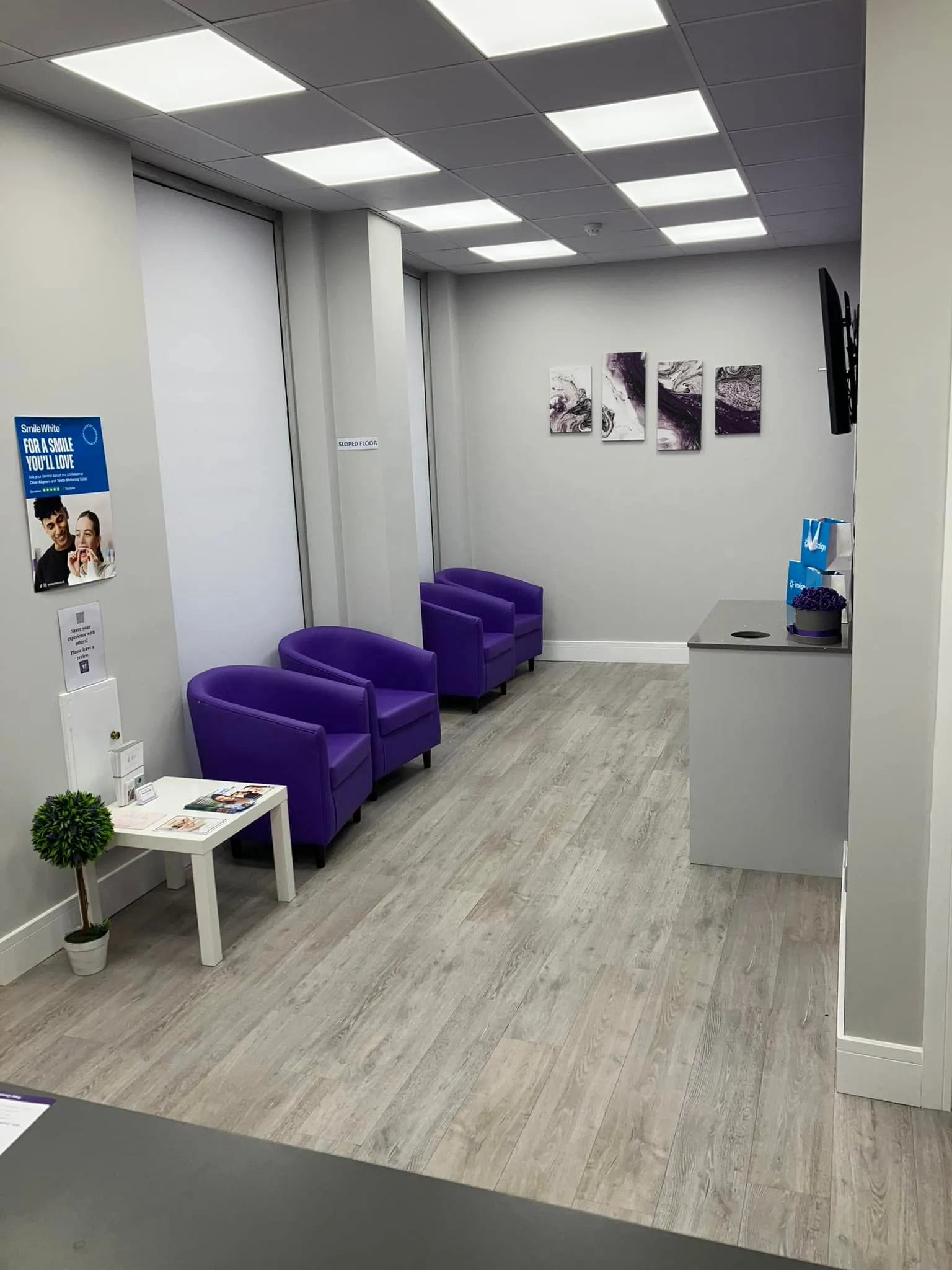 Elite Smiles waiting room